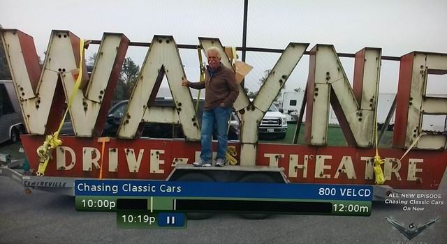 Wayne Drive-In Theatre - Sign From Alex (newer photo)